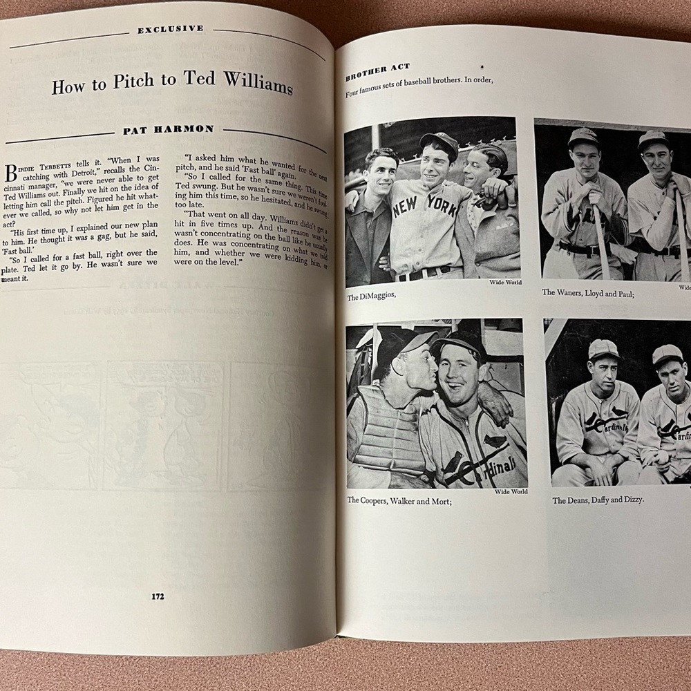 Vintage 1958 The Second Fireside Book of Baseball Edited By Charles Einstein - Picture 7 of 10